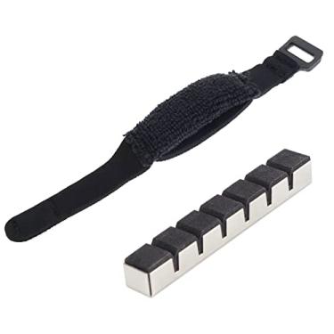 Imagem de TUOREN Pacote com 2 amortecedores silenciosos para guitarra, silenciador, silenciador, esponja, neoprene, redutor de ruído adequado para 4-6 cordas para baixo de guitarra