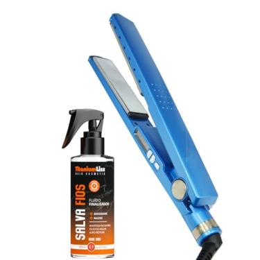 Imagem de Prancha Chapinha Nano Titanium com Protetor Térmico Salva Fios 21 Benefícios