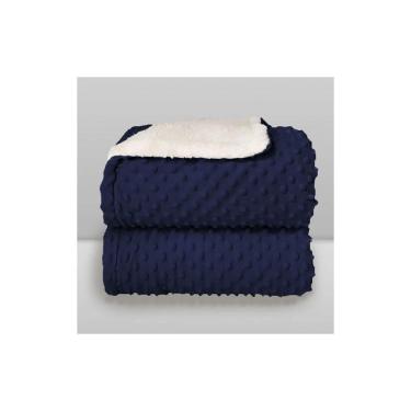 Imagem de Cobertor Donna Laço Bebê Plush com Sherpa Dots Bolinhas