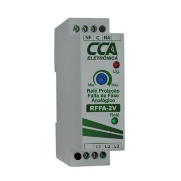 Imagem de Relé Falta de Fase Analógico Trifásico RFFA-2V - Bivolt 220V ou 380V -