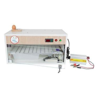 Imagem de Chocadeira Alta Eclosão 2 Ventiladores Trivolt  60 Ovos - Galinha Choc