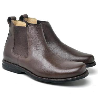 Imagem de Bota Botina Anatomic Gel 4511 Floater Brown Masculino, 40, Marrom