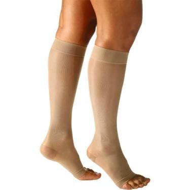 Imagem de Meia 3/4 Audace Sigvaris Sem Ponteira - 15-20mmHg (120AAD), Natural cl