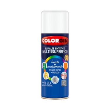 Imagem de Tinta spray uso geral branco rápido refrigerador 51001 colorgin 350ml 