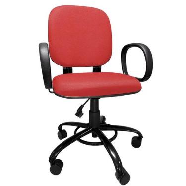 Imagem de Cadeira de Escritório Giratória Reforçada 200 kg Para Obeso PO Com Reg