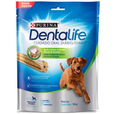 Imagem de Petisco DeltalLife para Cães Adultos Raças Grandes Frango 196g - Purin
