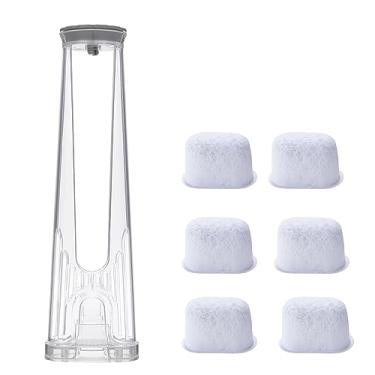 Imagem de Kit inicial de suporte de filtro de água para Keurig 2.0 K-Express Essentials K-Supreme (Plus) K-Cafe K-Select K-Elite Brewers K-slim, cabo de reservatório de água com 6 filtros