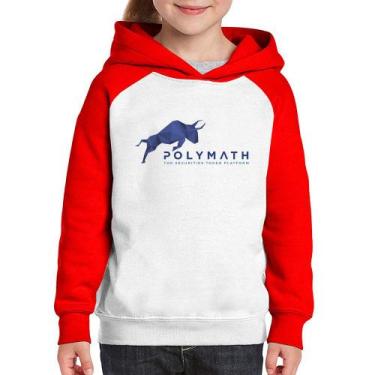 Imagem de Moletom Infantil Polymath The Securities Token Platform - Foca na Moda