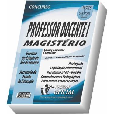 Imagem de Apostila SEEDUC-RJ - Professor Docente I - Magistério - Parte Comum ao