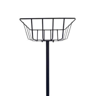 Imagem de Lixeira para calçada com base desmontável resistente e prática com pin