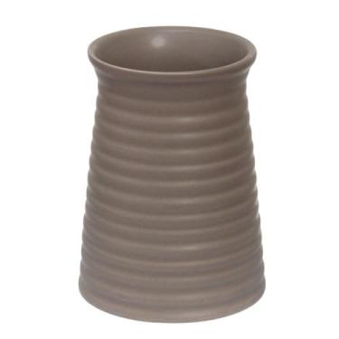 Imagem de Vaso Cachepo Em Cerâmica Riscado Mesa Sala Quintal Moderno - Quality H