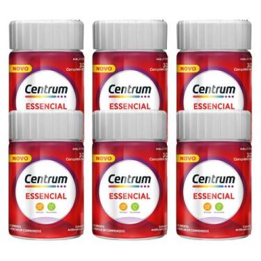 Imagem de Kit 6 Suplemento Vitamina Centrum Essencial 30 Cpr - Haleon