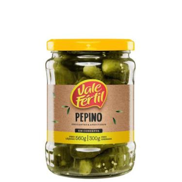 Imagem de Pepino em Conserva Vale Fértil 300g