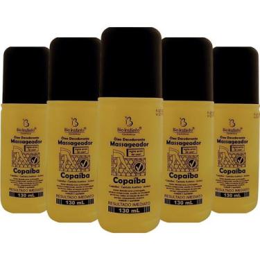 Imagem de Kit Plus 5 Óleo Massageador Copaiba Centela Asiática 130ml - Bio Insti