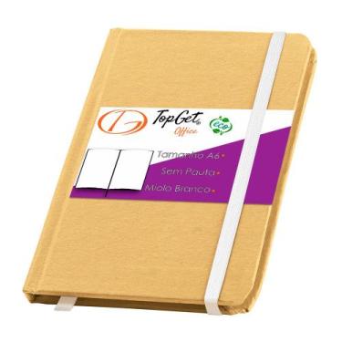 Imagem de Caderneta Pocket 10x14cm 80 Folhas Sem Pauta Eco Lotus TopGet, Branco
