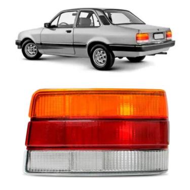 Imagem de Lanterna Traseira Chevette 1987 A 1990 Tricolor - COFRAN, Direito