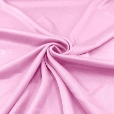 Imagem de tecido helanca malha gel 3 metros Rosa Bebe - retalho e cia