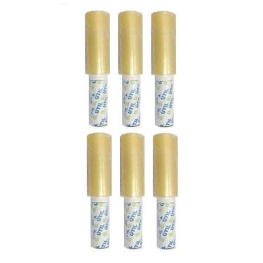 Imagem de 6 Filmes Pvc 12cm X 100 Metros Com Cabo Giratório Multi Uso - Guarufil