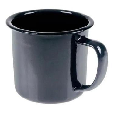 Imagem de Mini Caneca Esmaltada 5cm - Toque de Classe, Preto