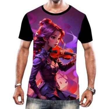 Imagem de Camiseta Camisa Tshirt Instrumento Corda Violinos Melodia 4 - Enjoy Sh