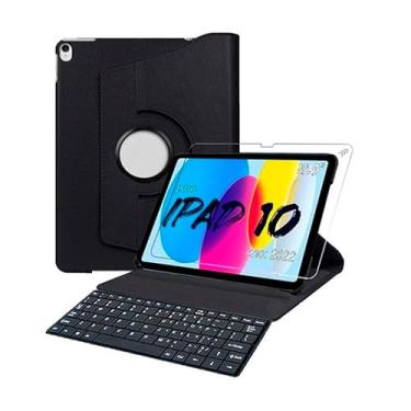 Imagem de BDNET, Capa Giratoria Para iPad 10 Geração Pelicula + Teclado