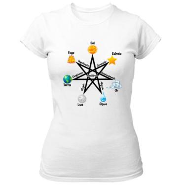 Imagem de Camiseta Baby Look Heptagrama oraculo - Alearts, P