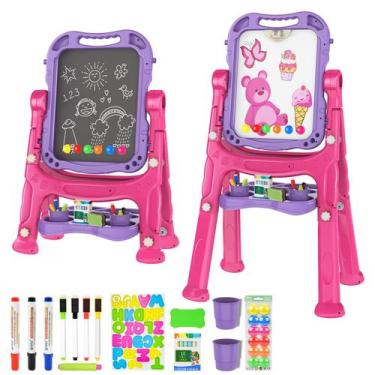 Imagem de Suporte Ajustável para Cavalete de Arte Amagoing - Infantil (Roxo)