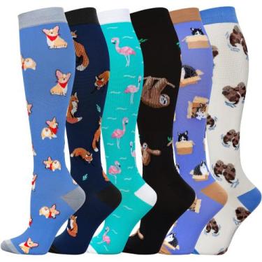 Imagem de Meias de Compressão LEVSOX 20-30 mmHg - Para Homens e Mulheres