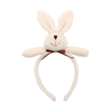 Imagem de Tiara Cabeça De Coelho Marrom C/ Bege 1039457 C/1 UN