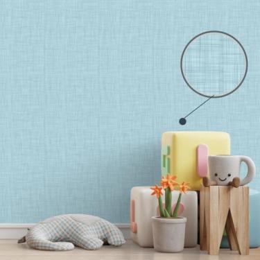 Imagem de Papel de Parede Linho Azul Rio Nilo