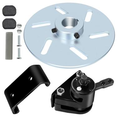 Imagem de GREHUA Pinça de freio a disco mecânico e suporte com pastilhas kit preto para Manco 9598 9597 Yerf-Dog ASW Bristers Airheart MB-1 Predator 212cc 196cc 6.5hp GX160 Go Kart Drift Trike Carter Rotor Fun Cart