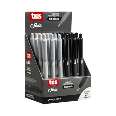 Imagem de Lapiseira Tris Holic Black 0.7mm Display 24 Unidades