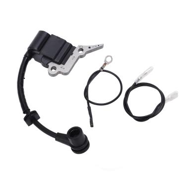 Imagem de QANYEGN peça de bobina de ignição de motosserra, módulo de bobina de ignição, módulo de bobina de ignição magneto para acessórios de ferramentas elétricas de jardim