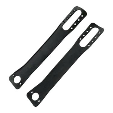 Imagem de menolana 2PCs Exercício Bicicleta Pedal Straps Equipamento de fitness Equipamento portátil Fixador ajustado Fixer Fix Bands para homens de ginástica Mulheres