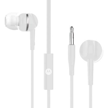 Imagem de Fone de Ouvido Motorola Pace 105 Intra-Auricular Com Microfone - Branco