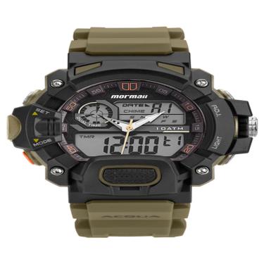 Imagem de Relógio Mormaii Masculino Acquaforce Verde MOAD1132/8V