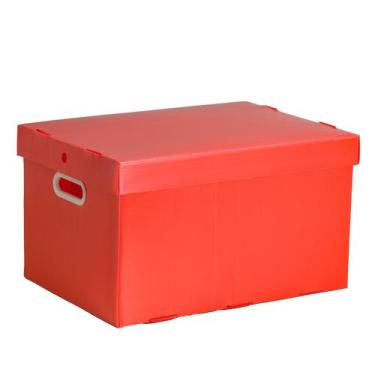 Imagem de Caixa Organizadora Plástica Prontobox 36,5 L Várias Cores - Polycart, 