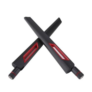 Imagem de Antena 8DBI, 2PCS Rede de Rede Conecte o Cabo à Interface SMA, Compatível Com Cartões Sem Fio, Adequado para o Adaptador de Roteador