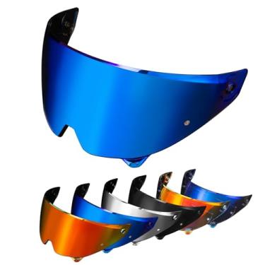 Imagem de PSLER Viseira de capacete Atlas 3.0 4.0 Atlas 4.0 Face Shield Atlas 3.0 Tinted Visor de substituição para Atlas 3.0 4.0, azul escuro