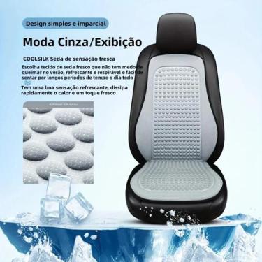 Imagem de Almofada de Assento de Carro em Gel Respirável - Conforto e Frescor pa