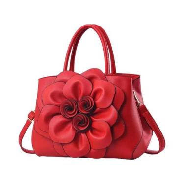 Imagem de Bolsa Feminina Crossbody de Luxo - Grande Capacidade, Rosa - Moda 2024