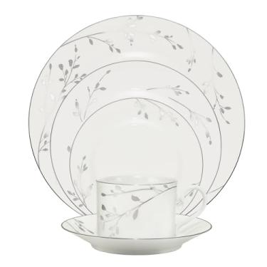 Imagem de Noritake Conjunto de 5 peças de madeira de bétula, branco