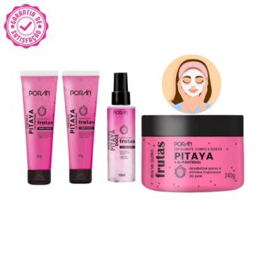 Imagem de Kit completo de cuidados com a pele Pitaya da Porán