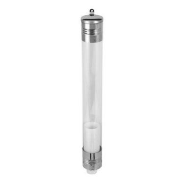 Imagem de Dispenser Em Aço Inox Com Tubo Acrílico Para Copo Café 50 Ml - JSN