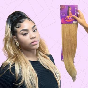 Imagem de Rabo de Cavalo Liso Zaya 66cm 145g Pentes Internos Ajustável Elástico 