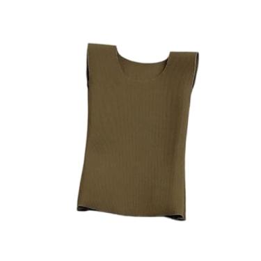 Imagem de menolana Roupas de bonecos de ação 1/6, roupas em miniatura, regata, mini vestido feminino casual, fantasia de boneca para corpo de figuras femininas de 12, Verde