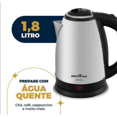 Imagem de Chaleira Elétrica Britânia 1,8L Inox Bche18A - Britania