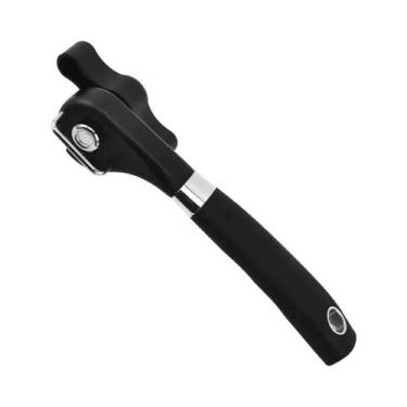 Imagem de Abridor De Latas Manual De Aço Inoxidável, Corte Seguro, Borda Lisa Pa