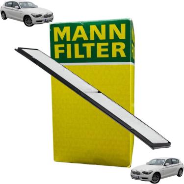 Imagem de Cu 8430 - Filtro De Cabine - M1 2011 A 2012 / Serie 1 2004 A 2012 / Serie 3 2005 A 2012 / X1 2009 A 2015 - Mann Filter