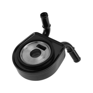 Imagem de REPAIROCK Resfriador de óleo do motor para Chrysler Town & Country 2001-2010 3.3L e 3.8L Refrigerador de óleo de transmissão de motor Trans Cooler No.4694338AC/4694338AD Aço inoxidável